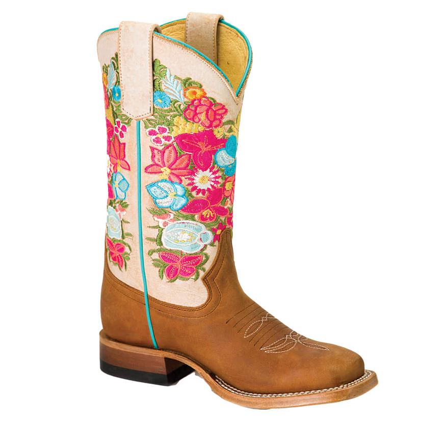 Macie Bean Footwear Macie Bean Honey Crazy Horse Kid Boots