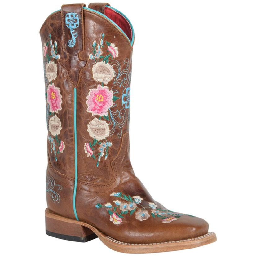Macie Bean Footwear Macie Bean Kid's Rose Garden Cowgirl Boots
