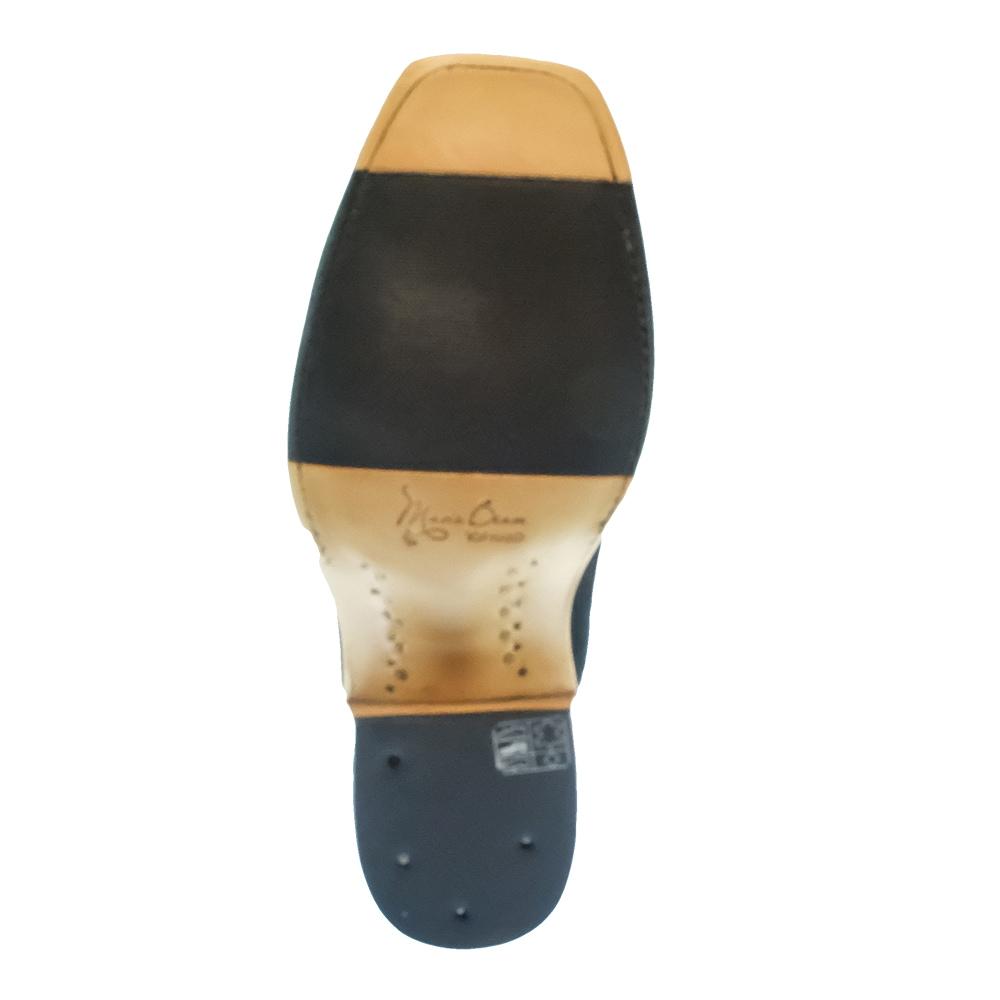 Macie Bean Footwear Macie Bean Top Hand Black Suede and Turquoise Top Women's Boots