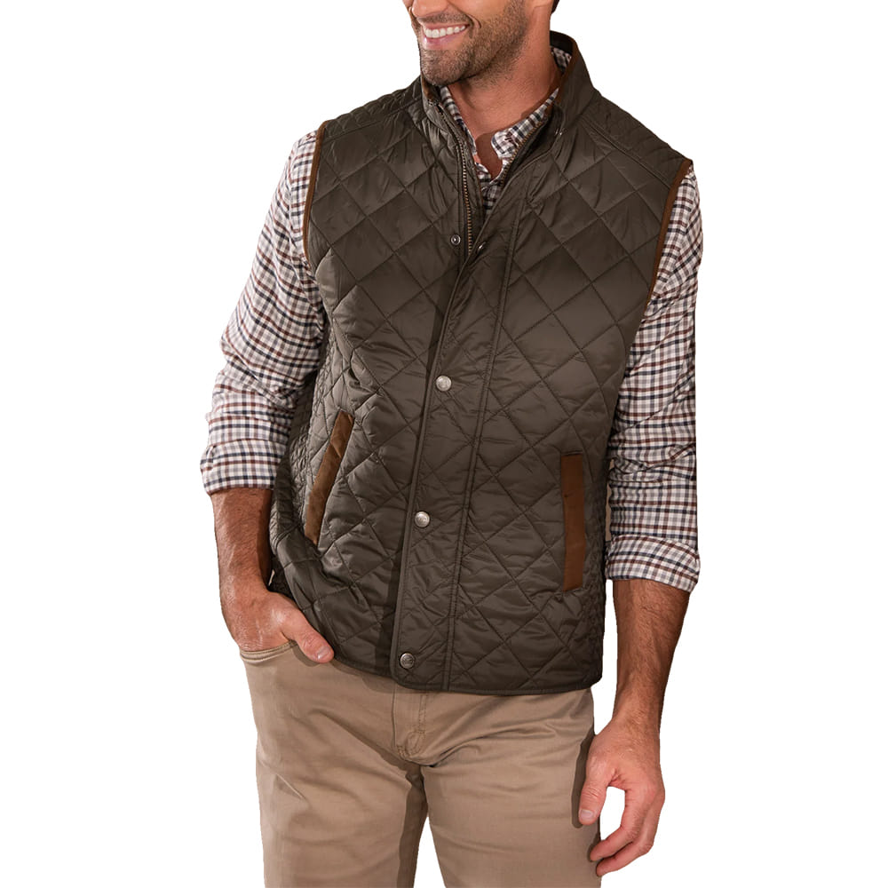Madison Creek Outfitters Apparel Madison Creek Outfitters Mens Greenville Vest in Loden