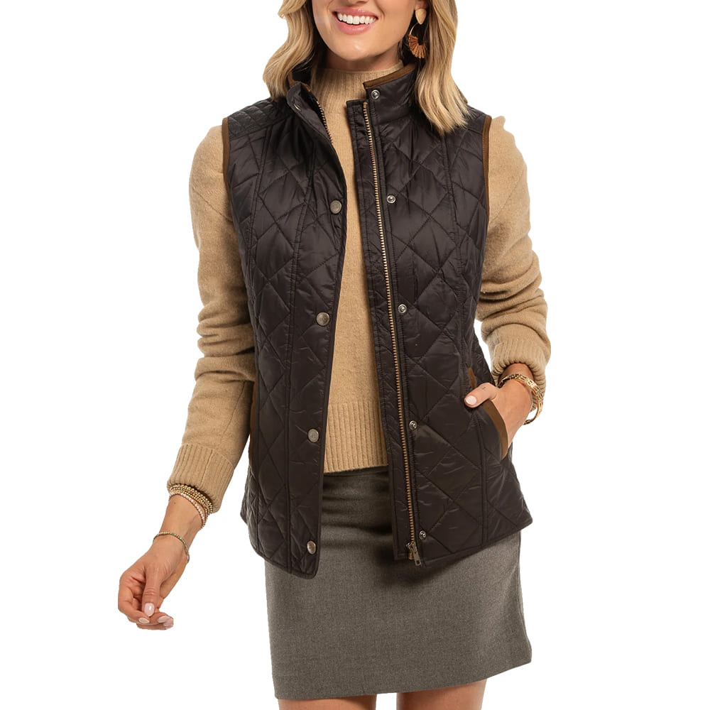 Madison Creek Outfitters Apparel Madison Creek Outfitters Womans Vista Nylon Vest In Black