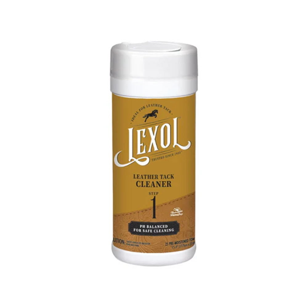 Manna Pro Supplies 25 Wipes Lexol Leather Cleaner Wipes