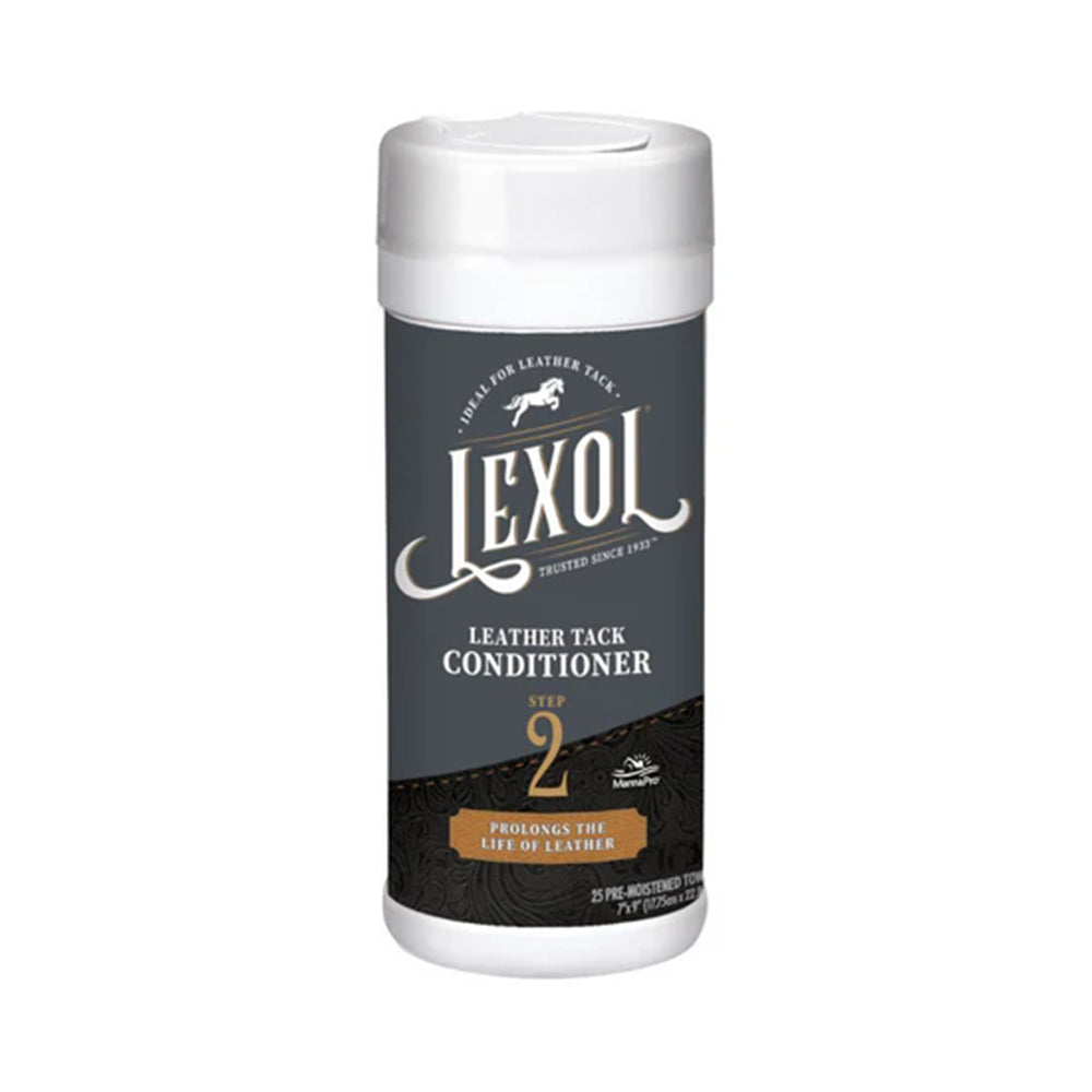 Manna Pro Supplies 25 Wipes Lexol Leather Conditioner Wipes