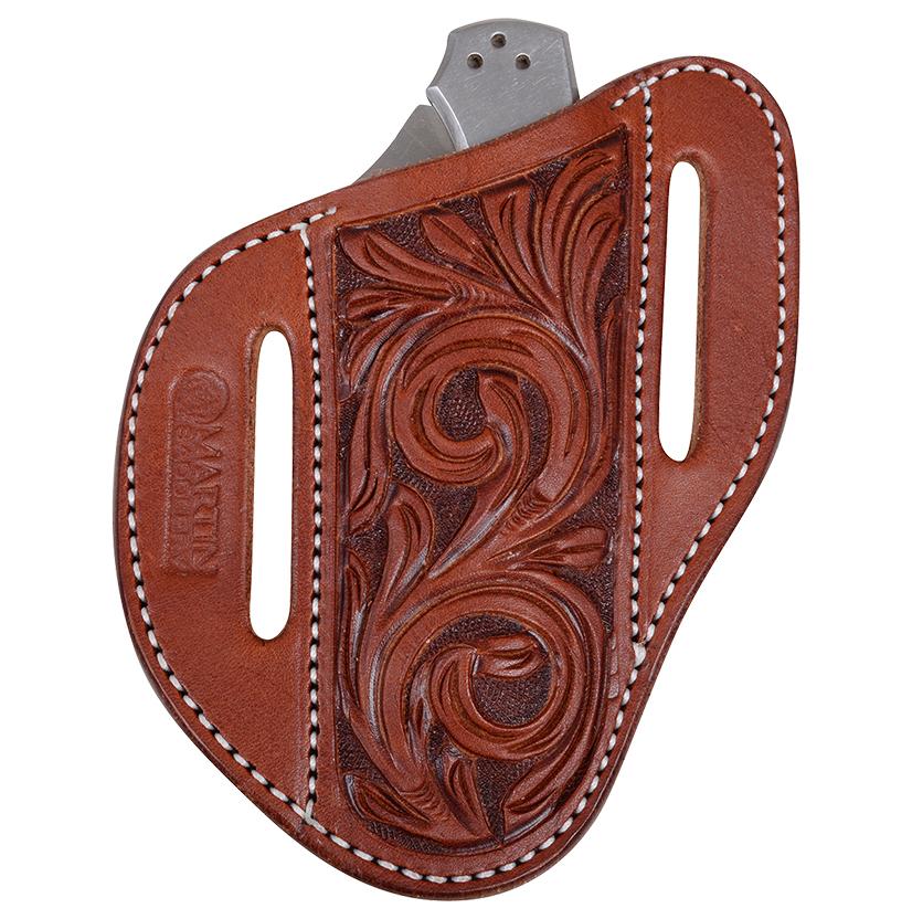Martin Saddlery Knives Martin Saddlery Angled Pancake Knife Scabbard