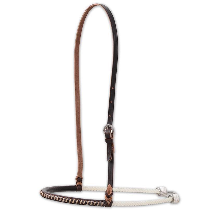 Martin Saddlery Rawhide Braided Chocolate Noseband