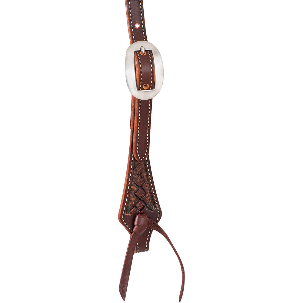 Martin Saddlery Tack Headstall Weathered Antique Weave