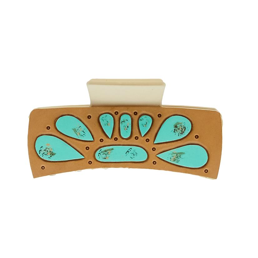 McIntire Saddlery Other Multi / OSFA Miranda McIntire Turquoise Concho Hair Clip