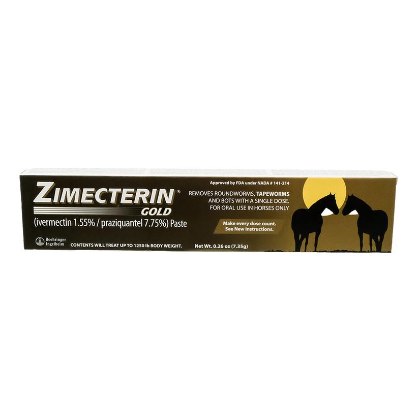Merial Supplies Zimecterin Gold Paste