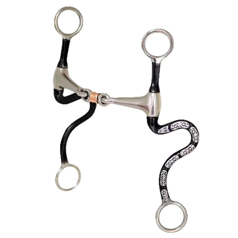 Metalab Tack Black/Silver / 5 Metalab Diamond Back Dog Bone Bit
