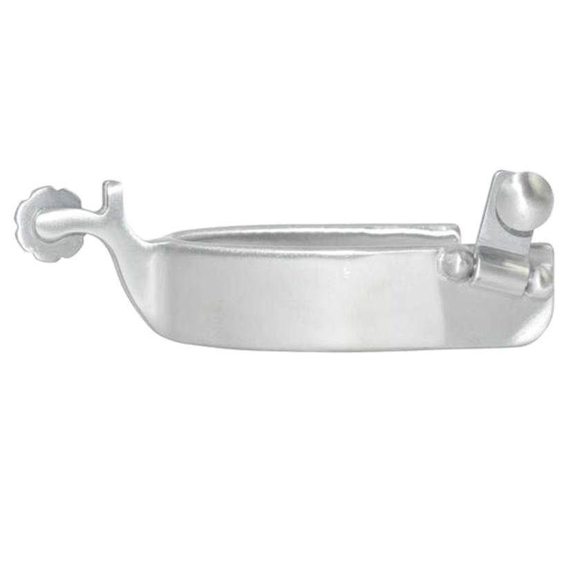 Metalab Tack Men's / Stainless Steel Metalab Walt Woodard 1" Men's Roping Spurs
