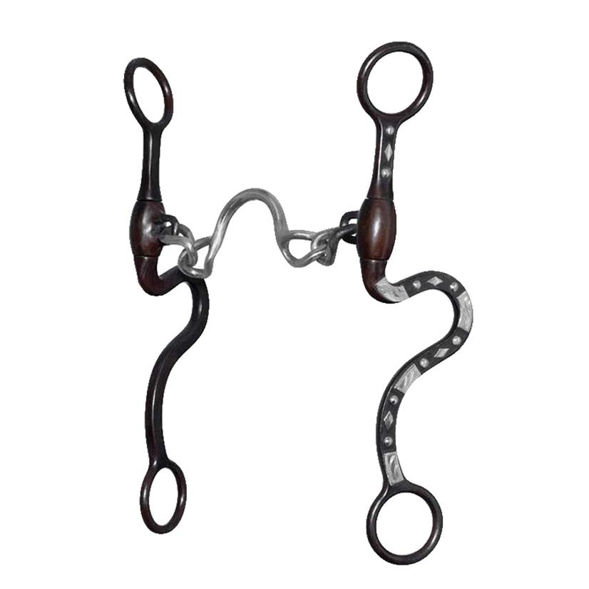 Metalab Tack RB Antique Smooth Ported Chain Bit