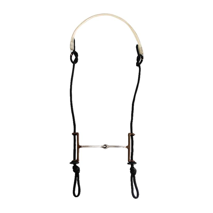 Metalab Tack Sliding Gag Bit with Square Snaffle Mouth