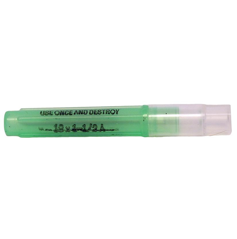 Monoject Supplies 18GX1 1/2 Monoject 400 Plastic Hub Needles - 100 Per Box