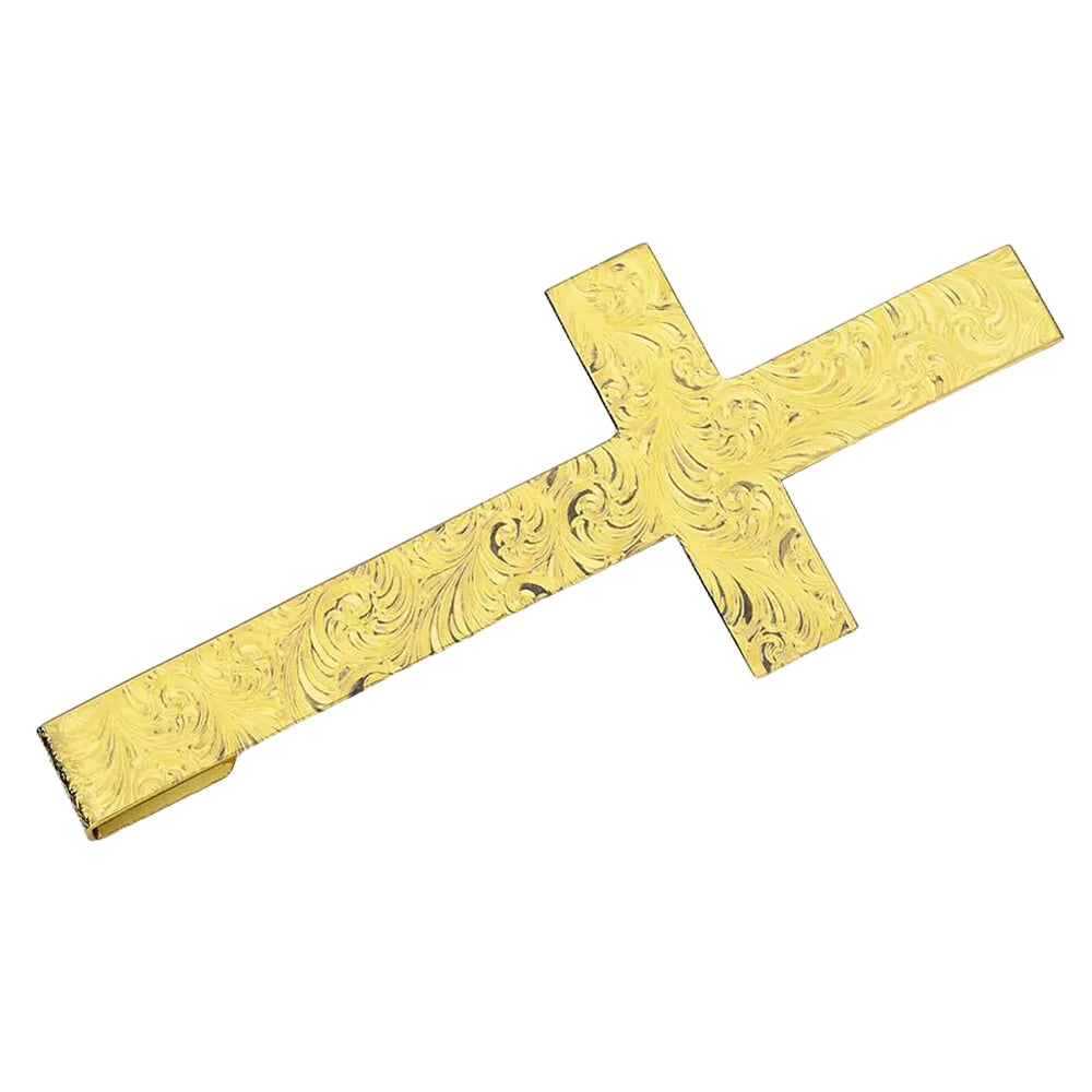 Montana Silversmiths Hats Gold Montana Silversmiths Flourishing Faith Gold Tone Hat Cross