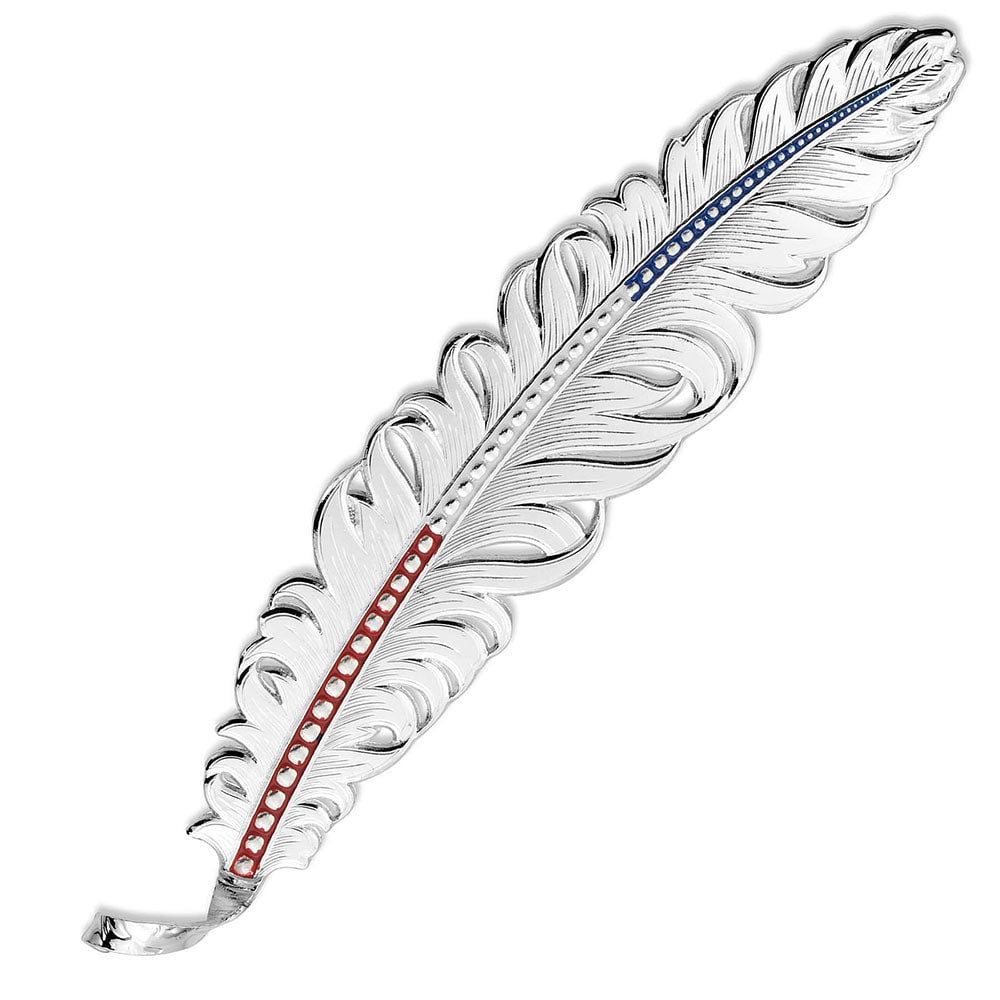 Montana Silversmiths Hats Montana Silversmiths Red White And Blue Montana Hat Feather