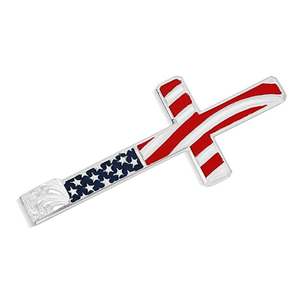 Montana Silversmiths Hats Red/White/Blue Montana Silversmiths American Made Red White Blue Faith Hat Cross
