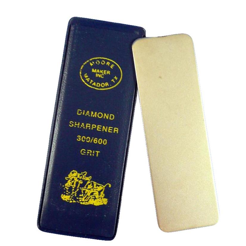Moore Maker Knives Diamond Pocket Hone Knife Sharpener 300/600 Grit from Moore Maker