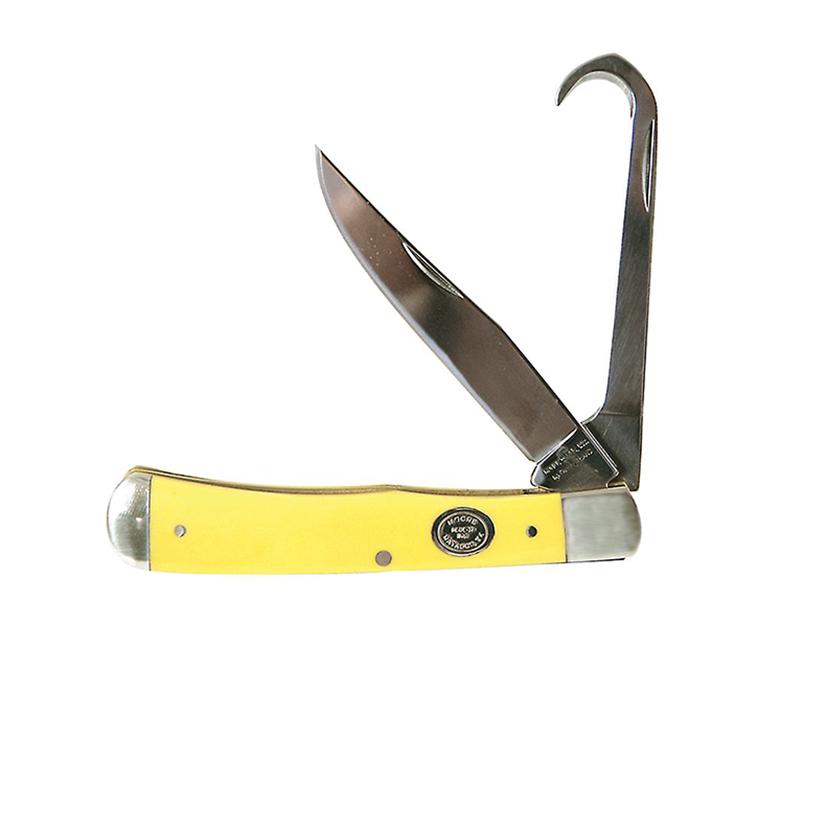 Moore Maker Knives Hoof Pick Stockman Pocket Knife 4 1/8 Inches