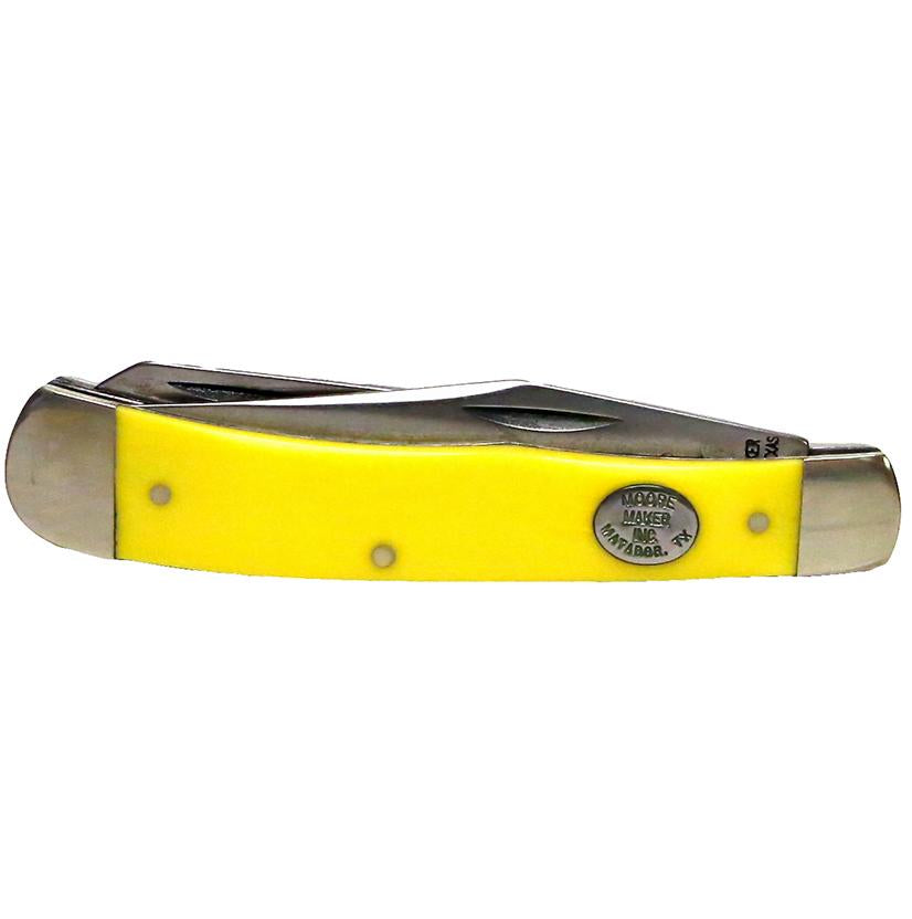 Moore Maker Knives Moore Maker Double Blade Trapper Pocket Knife 4 1/8"