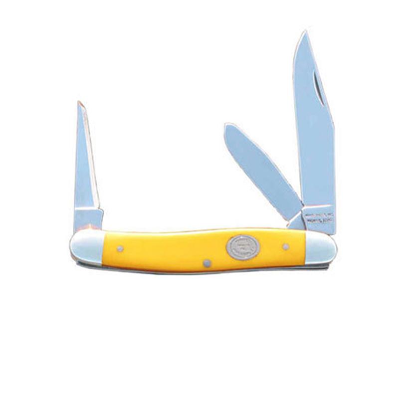 Moore Maker Knives Moore Maker Punch Blade Stockman Pocket Knife 3 7/8 Inches
