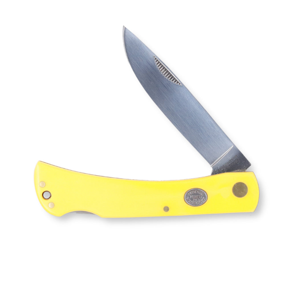 Moore Maker Knives Moore Maker Single Blade Lockback Sodbuster Knife with Match Strike Thumbnail