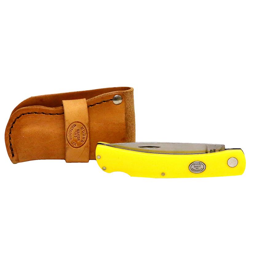 Moore Maker Knives Moore Maker Single Blade Lockback Sodbuster Pocket Knife 4 5/8"