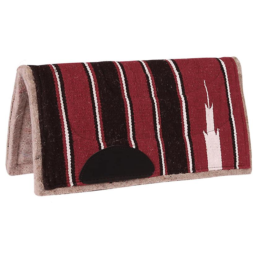 Mustang Tack 22"X22" / Multi Mustang Navajo Pony Saddle Pad Fleece Bottom