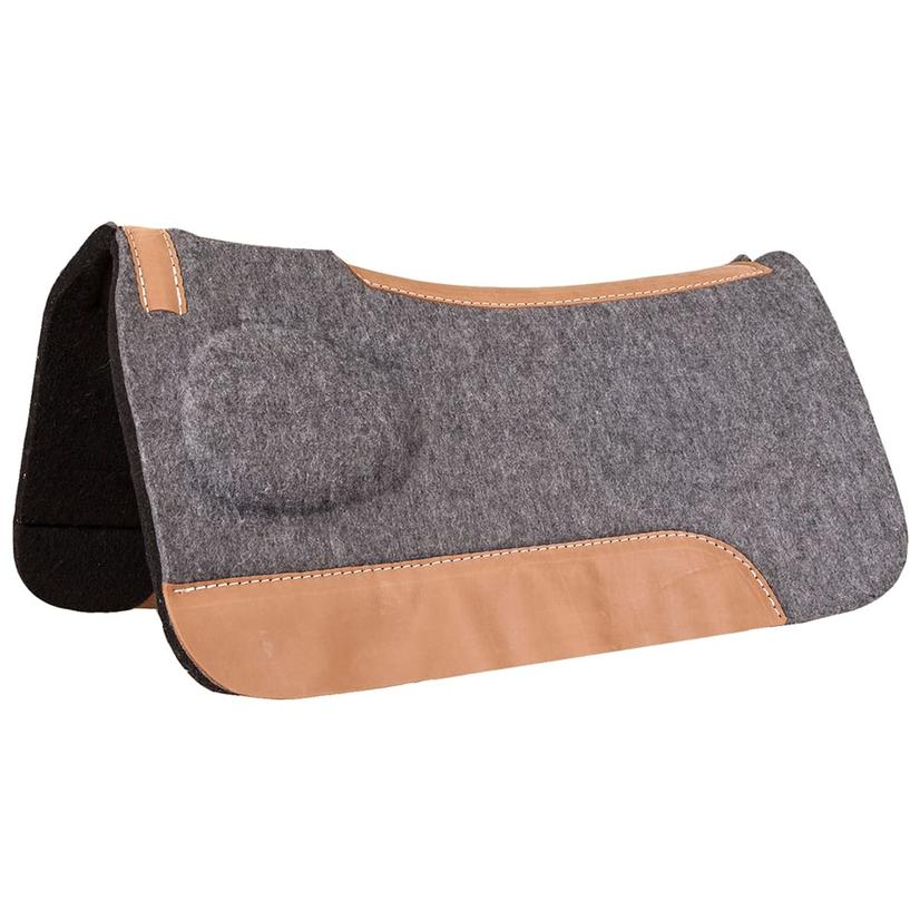 Mustang Tack 32"X31" / Grey STT Correct Fit Saddle Pad 1"