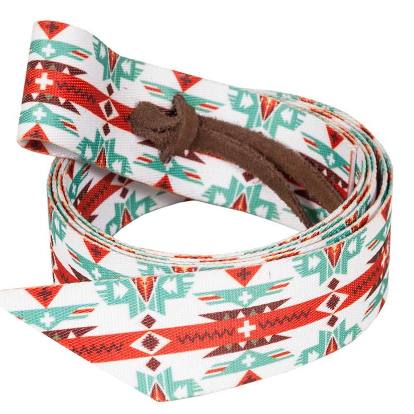Mustang Tack 6' / Southwestern Mustang MFG. Fashion Print Nylon Cinch Strap