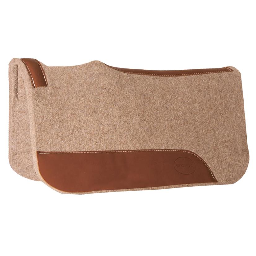 Mustang Tack Brown / 25"X25" South Texas Tack Felt Pony Saddle Pad 3/4"