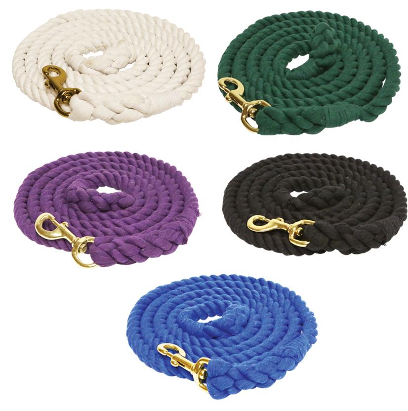 Mustang tack Cotton Lead with Bolt Snap