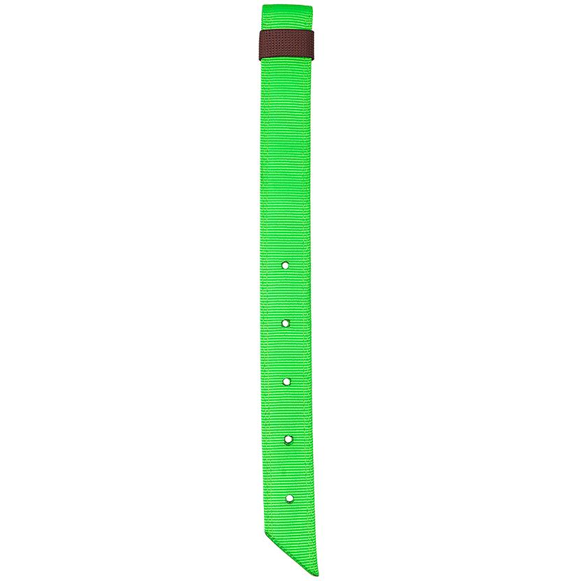 Mustang Tack Lime Nylon Off Billet - Colors