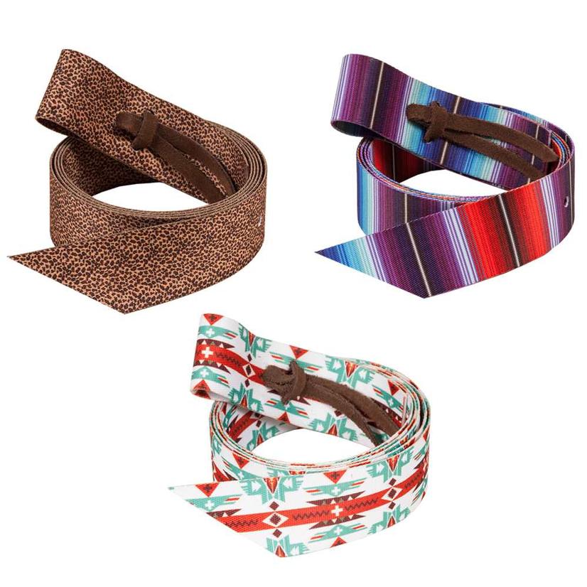 Mustang Tack Mustang MFG. Fashion Print Nylon Cinch Strap