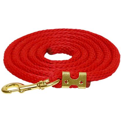 Mustang Tack Red / 9' 5/8 Inch PP Lead with Bolt Snap