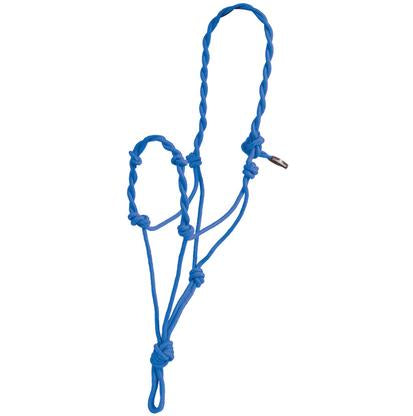 Mustang Tack Royal Blue Mustang Twisted Rope Halter