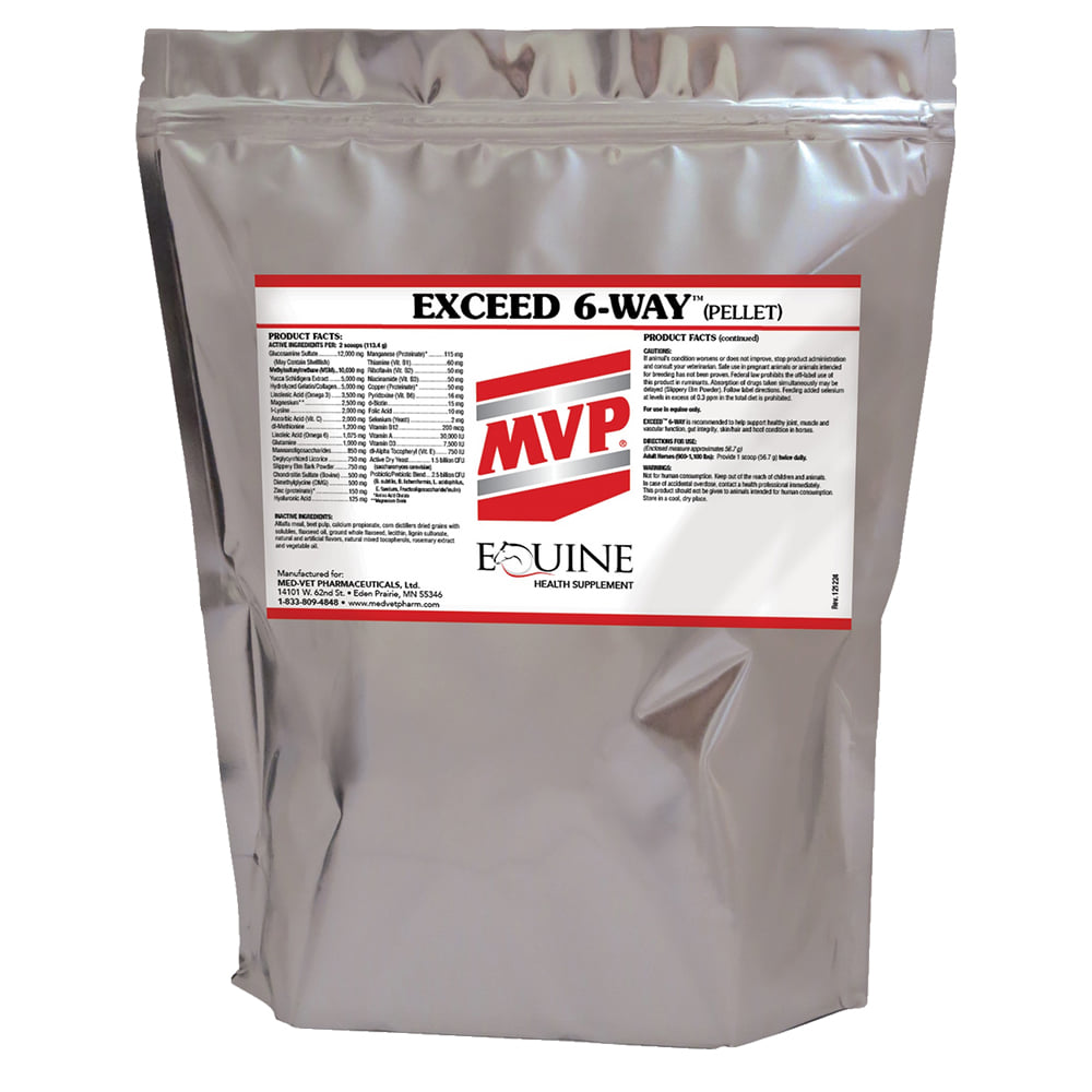 Mvp Supplies Tub / 16lb Mvp Exceed 6-Way 16lb Pellet