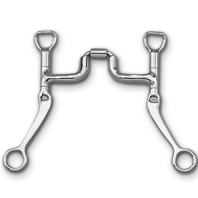 Myler Bits Tack Stainless Steel Flat Shank with MB 47PB Correctional