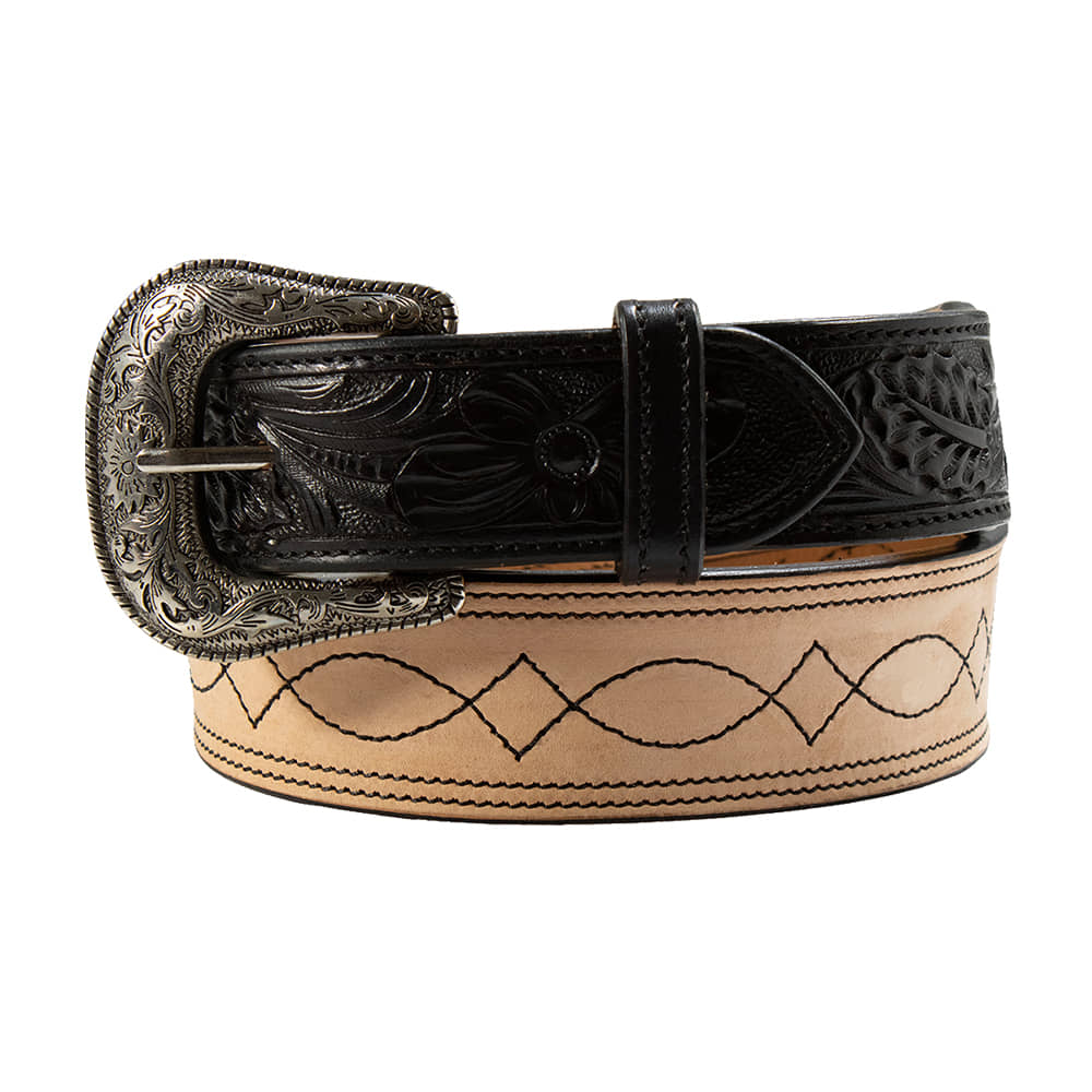 Nocona Belts Apparel Nocona Belts Mens  Rough Out Boot Stitch Belt