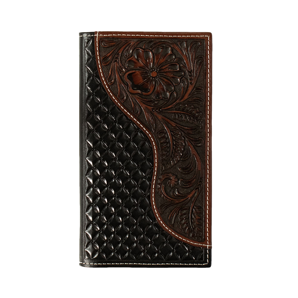 Nocona Belts Apparel Nocona Belts Rodeo Floral Overlay Wallet