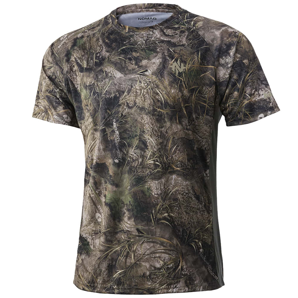 Nomad Apparel Nomad Mossy Oak Migrate Pursuit Short Sleeve Men's Camo Shirt