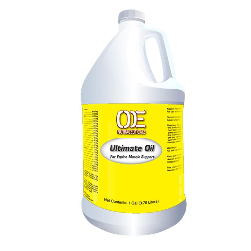 OE Nutraceuticals Supplies Gallon / Yellow Ultimate Oil Flax Oil Antioxidant Liquid Supplement Gallon