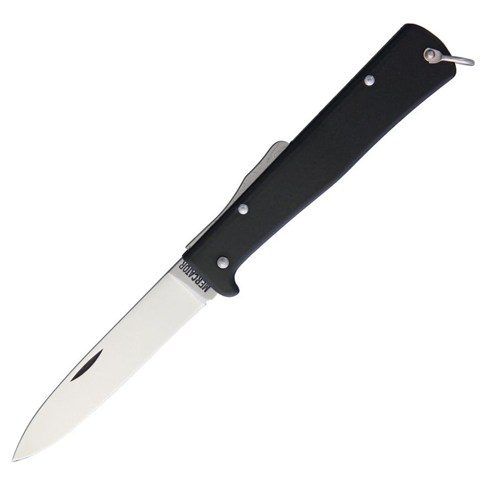 Otter-Messer Knives Otter-Messer Mercator Clip Satin Finish Carbon Steel Knife