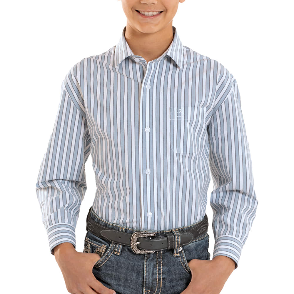 PANHANDLE SLIM 1000 BOYS SHIRTS Boys Long Sleeve Button Down