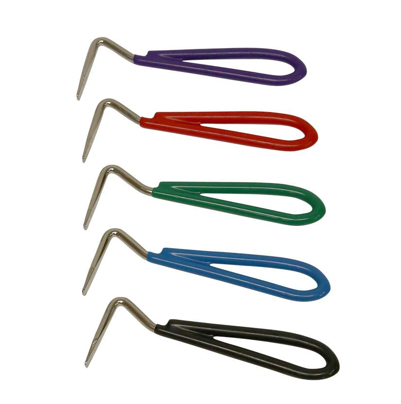 Partrade Cowboy Tack Supplies Hoof Pick with Vinyl Covered Handle