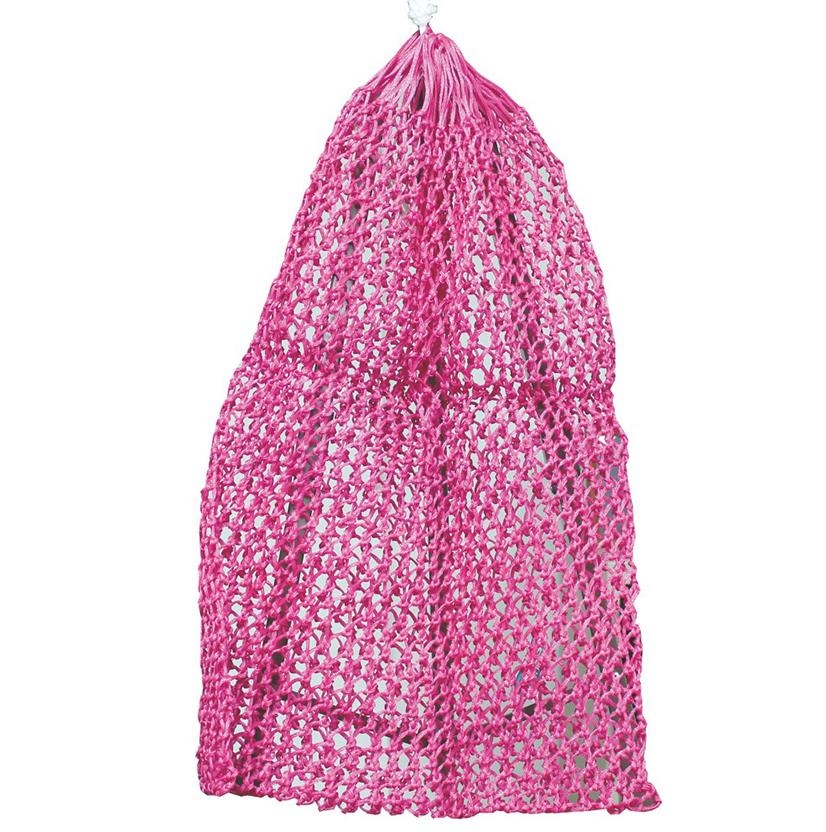 Partrade Cowboy Tack Supplies Raspberry Ultra Slow Feed Hay Net