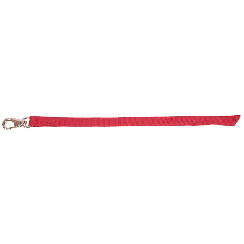 Partrade Cowboy Tack Supplies Red Nylon Bucket Strap