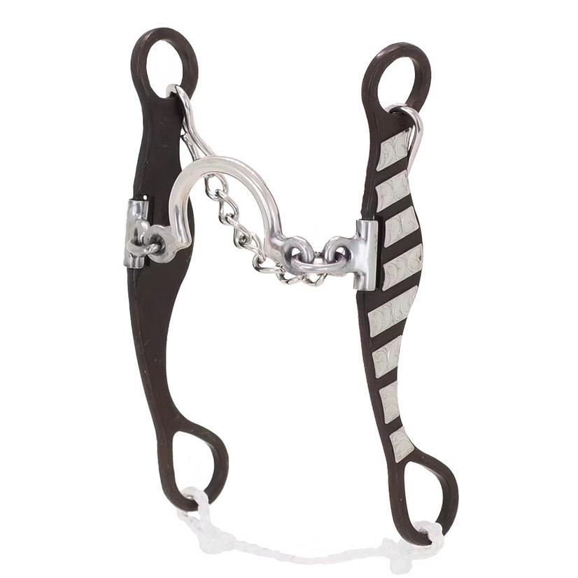 Partrade Cowboy Tack Tack 5 1/4" Partrade Cowboy Tack Tyler Magnus Fanny Cheek C-Port Chain 5 1/4" Bit