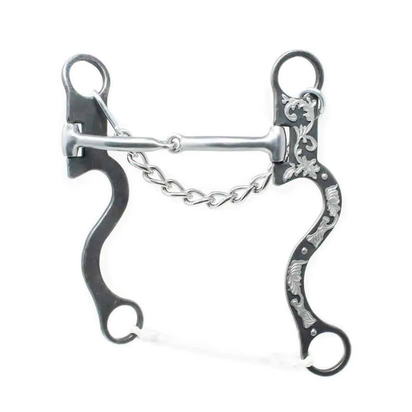 Partrade Cowboy Tack Tack 5 1/8 Partrade Cowboy Tack Walt Woodard Legend Collection Long Shank Snaffle Bit
