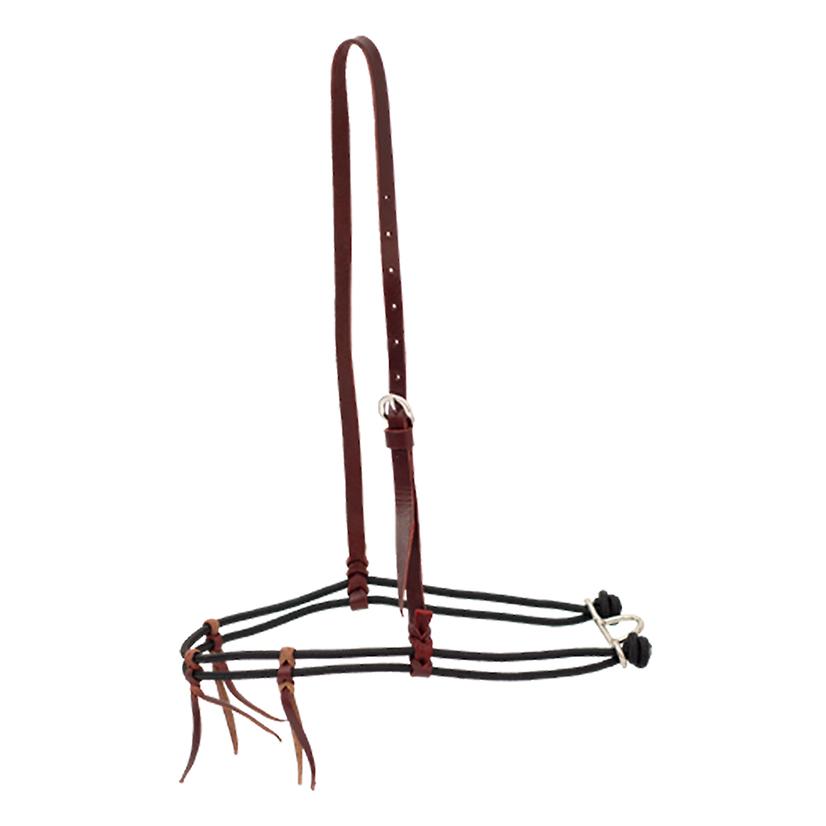 Partrade Cowboy Tack Tack OSFA / BROWN Partrade Cowboy Tack Double Diamond Braided Rope With Latigo Braided Ties Noseband