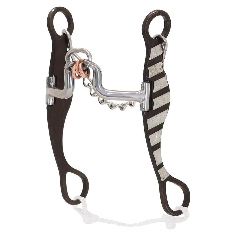 Partrade Cowboy Tack Tack Steel / 5 1/8" Partrade Cowboy Tack Tyler Magnus Fanny Cheek Port Bit